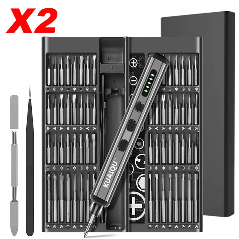 Tournevis électrique 68-en-1 Outil électrique de précision professionnel Perceuse magnétique pour téléphone portable Xiaomi Maintenance électronique