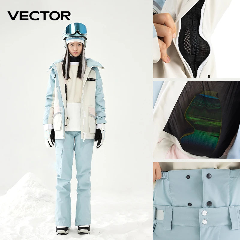 VECTOR completo da sci, giacca e pantaloni