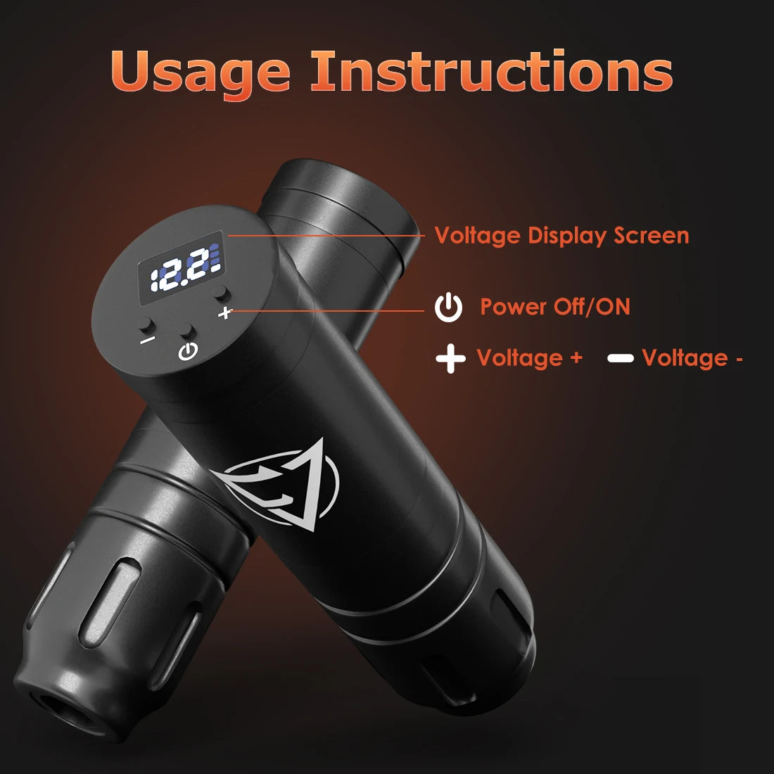 Kit de stylo de tatouage sans fil rotatif KVM, machine à tatouer sans fil, kit pour maquillage permanent, matériel de tatouage