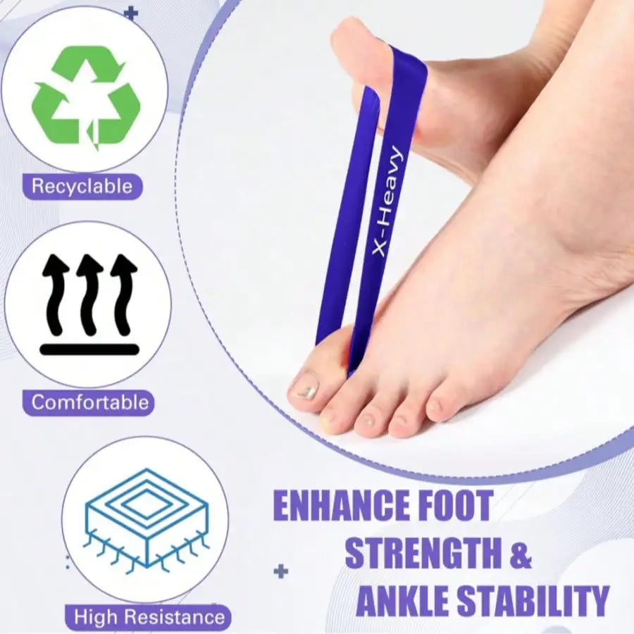 Resistance Bands for Toe, Finger and Hand Exercises