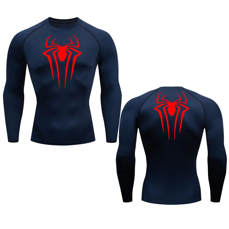 Maglia aderente uomo per lo sport
