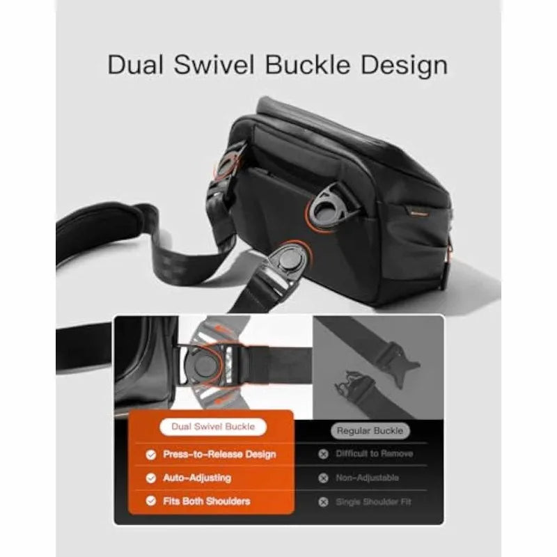 Polyester Crossbody Sleeve Bag for 8-Inch Devices