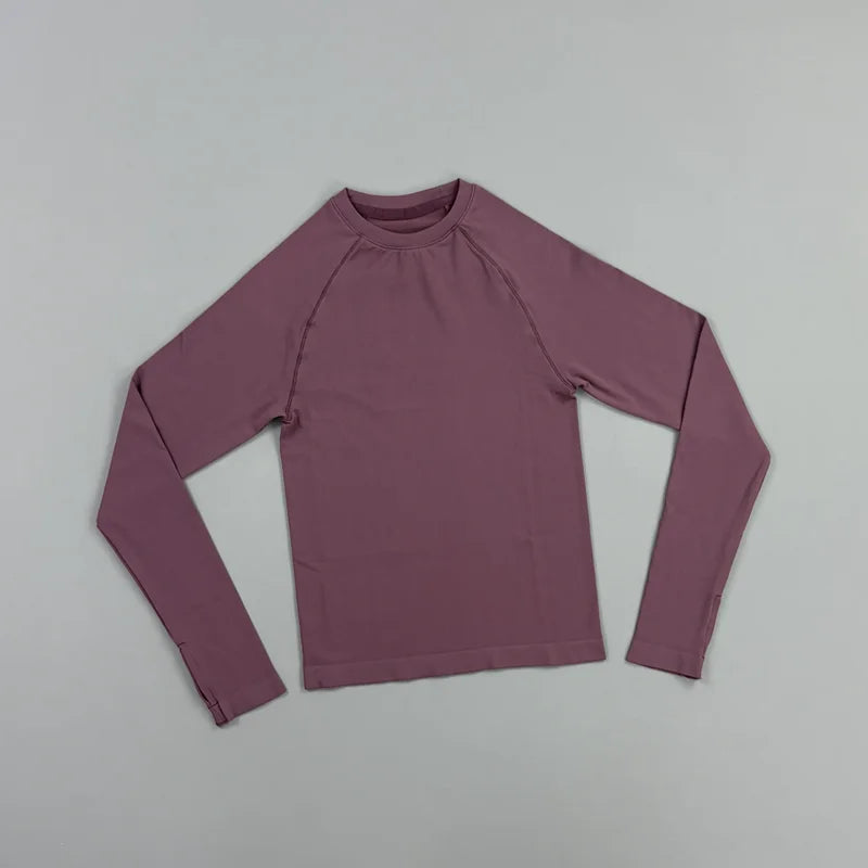 Sportshirt für Damen, langärmelig