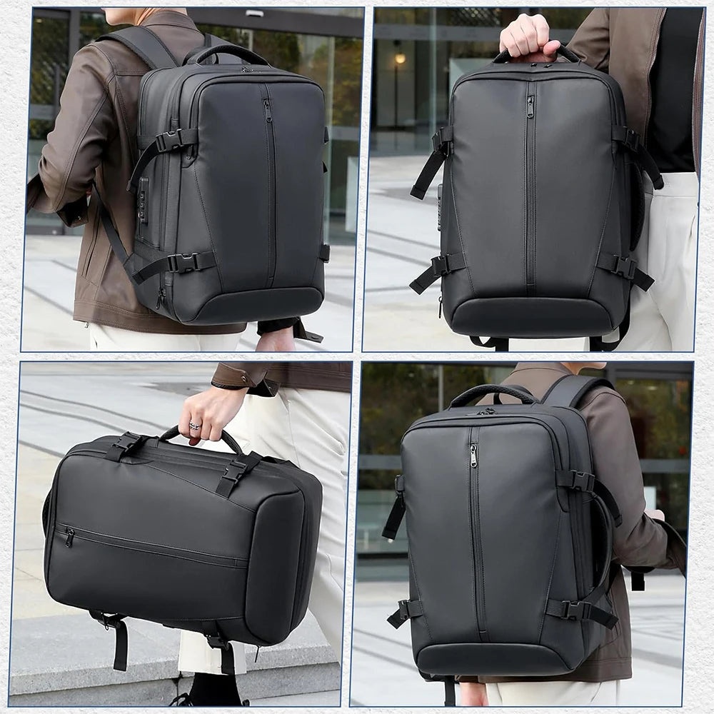 Zaino da viaggio espandibile con scomparto laptop, 20–35 L