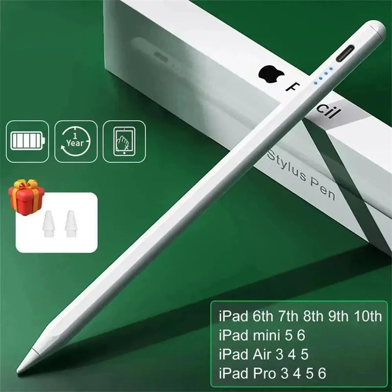 For Apple Pencil 2 1 Palm Rejection Power Display iPad Accessories iPad 2022 2021 2020 2019 2018 Pro 11 12.9 Air Mini Stylus Pe