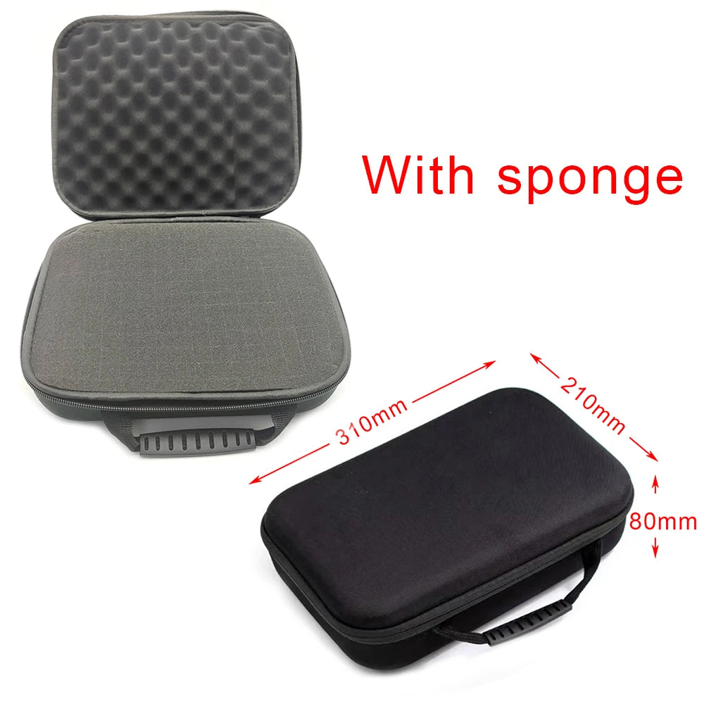 Sponge Storage Bag, Odor-Proof Pouch, Cigarette Smoke Accessories Travel Box, Sponge Box for Electronics and Electric Tools Case