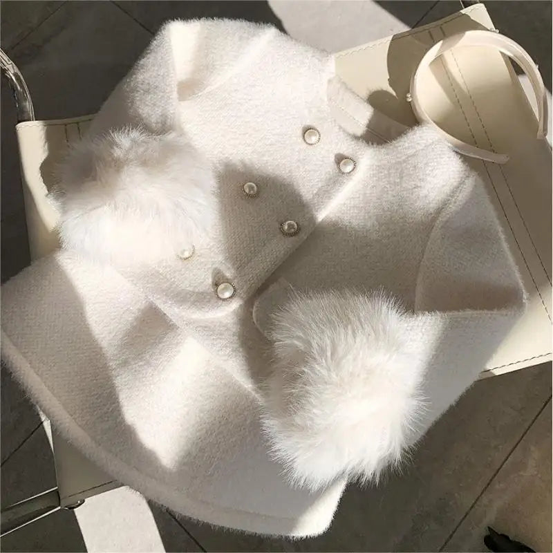 Girls’ Two-Piece Jacket and Skirt Set