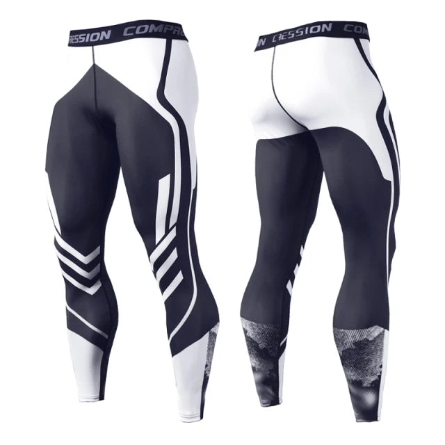 Leggings sportivi da uomo per corsa e allenamento