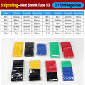 2:1/3:1/4:1 Heat Shrink Tubing Set, 73–900 Pieces, Cable Repair Kit, Wire Insulation and Heat-Resistant Protective Sleeving