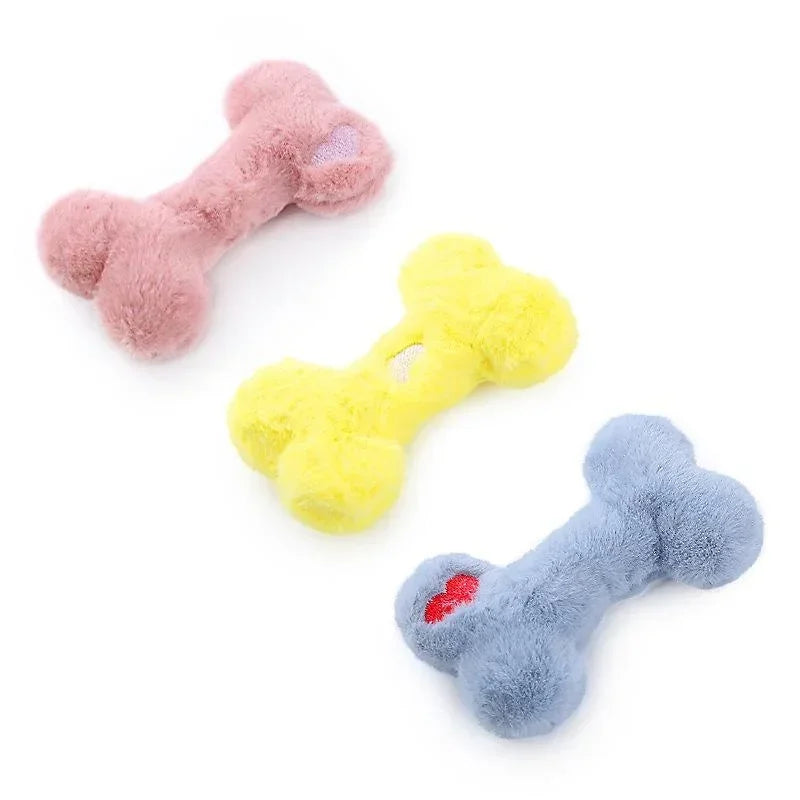Juguetes para perros diseño de hueso Juguete de peluche para mascotas Juguete interactivo para perros Juguete para gatos Accesorios para mascotas  Juguetes para perros