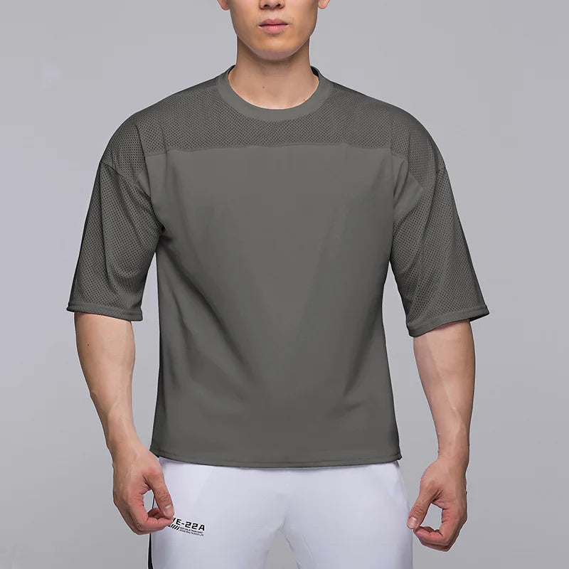 T-shirt uomo a maniche corte per allenamento