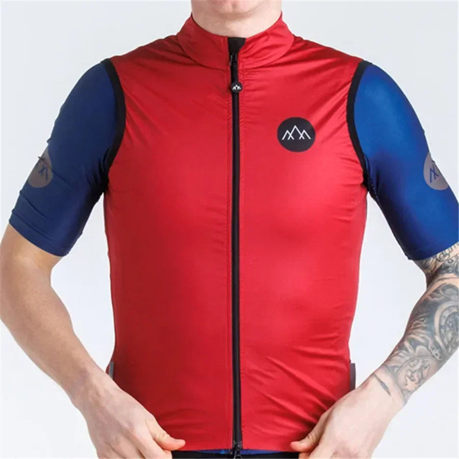 Candidates riding long -sleeved windproof and rainproof shirt men's jacket bike mtb uci jersey Sport Top cycling windproof vest