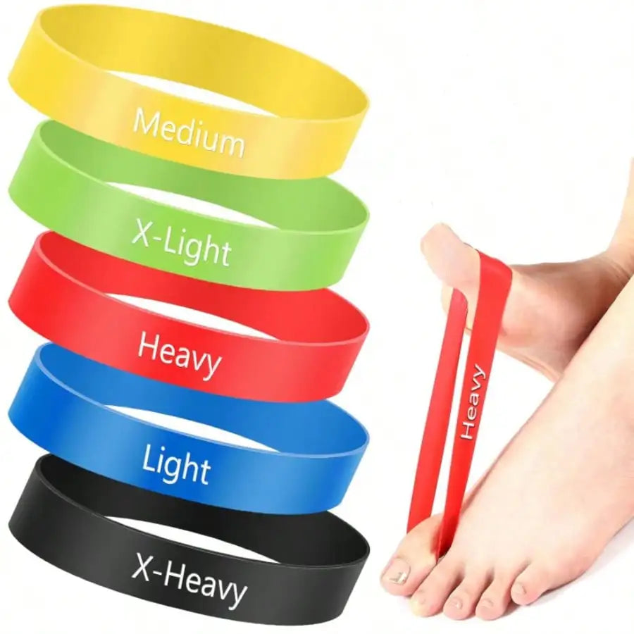 Resistance Bands for Toe, Finger and Hand Exercises