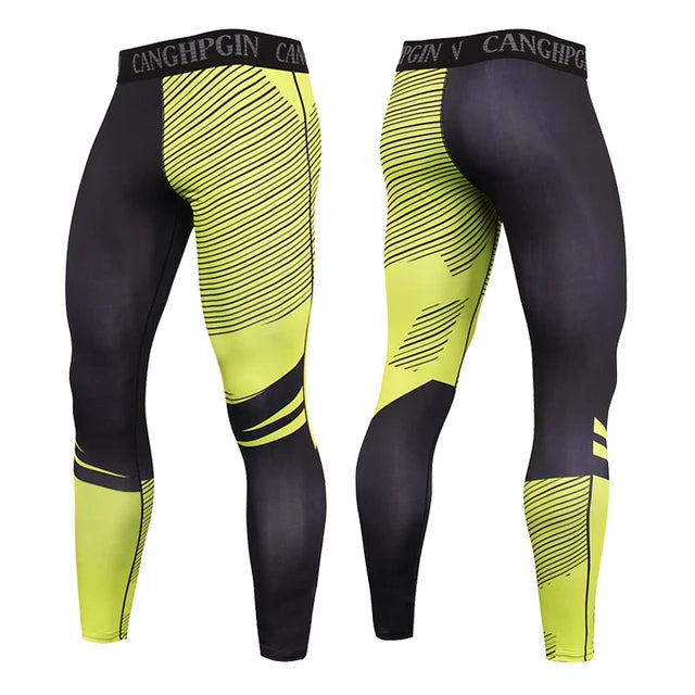 Leggings sportivi da uomo per corsa e allenamento