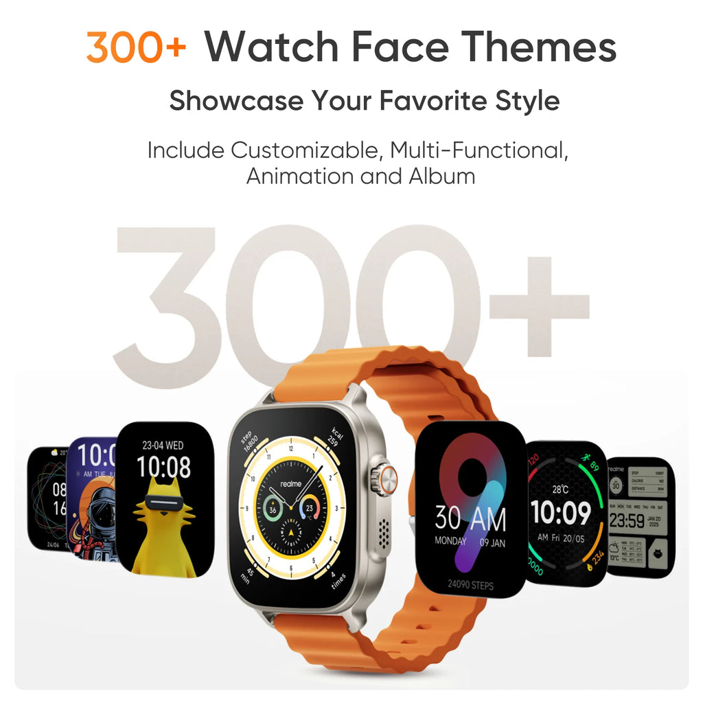 realme Watch 5 AMOLED da 1,97″ con GPS indipendente