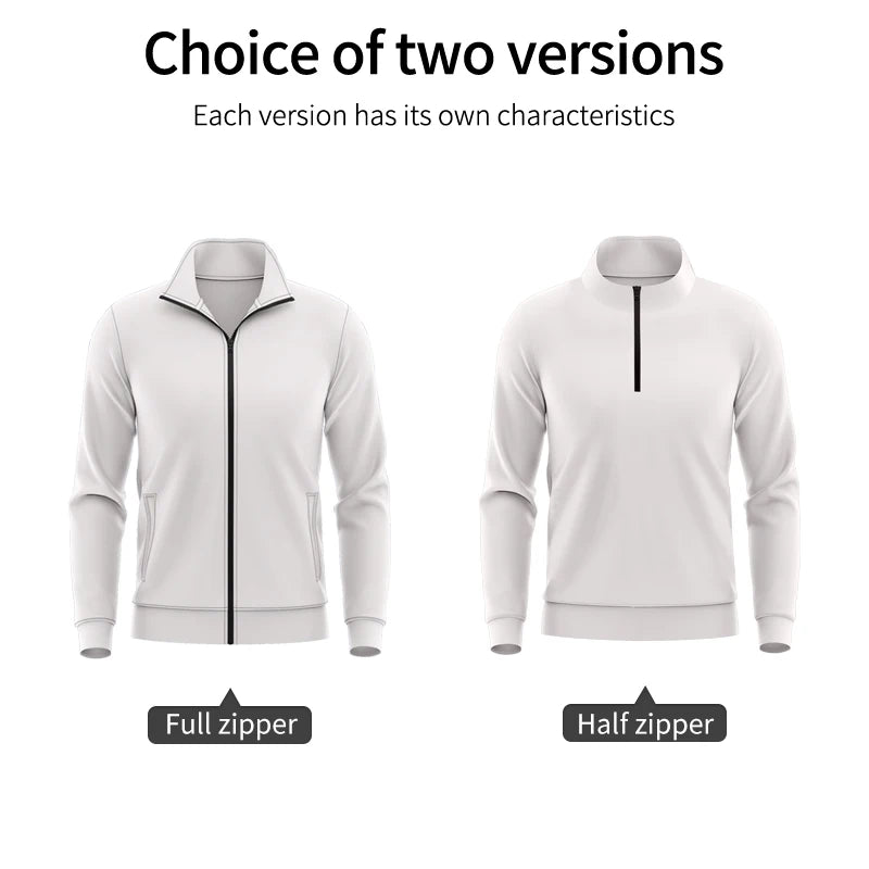 Completo sportivo uomo con zip, modello WX