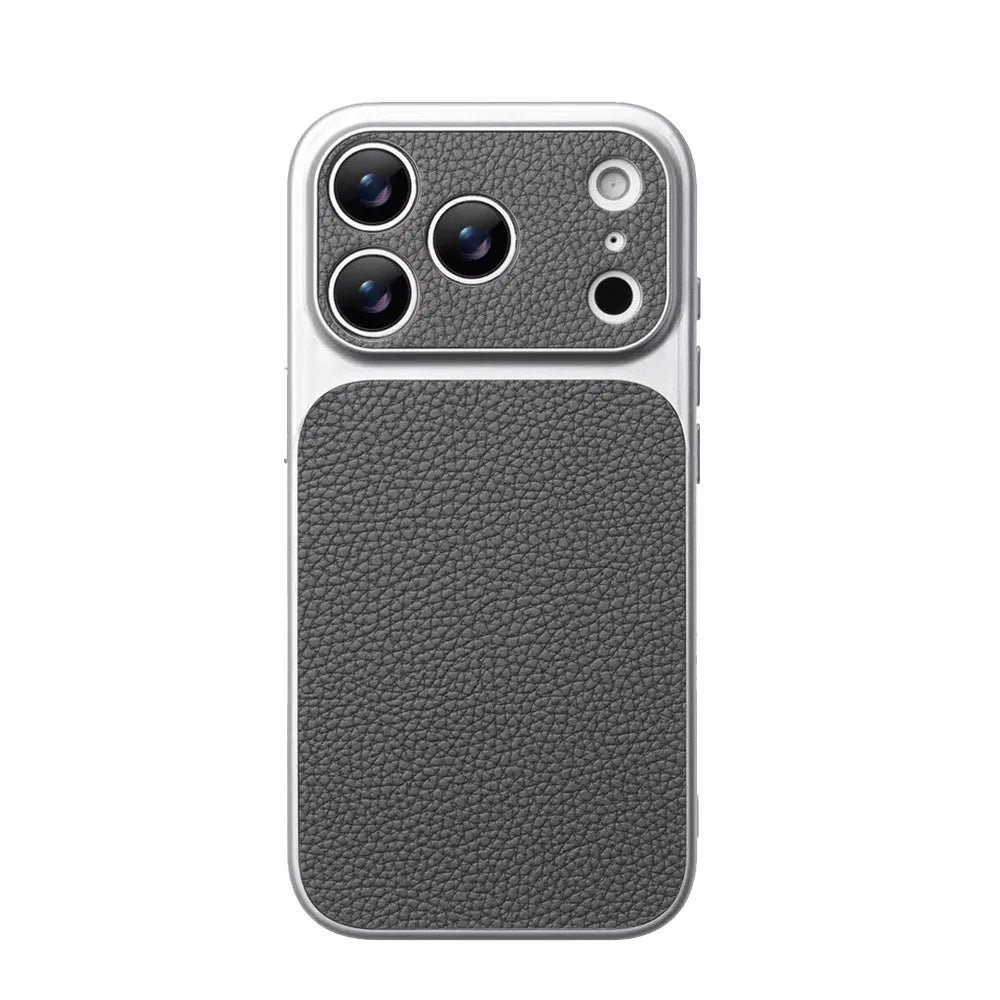 Luxury Lychee Leather Matte Phone Case For iPhone 18 Pro Max 17 Air 16 15 14Plus 13 12 11 Shockproof Bumper Back Protector Cover