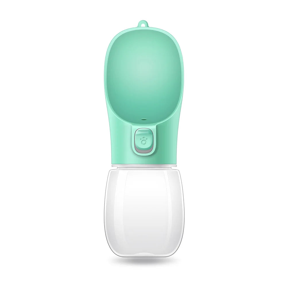 Botella de agua portátil para perros pequeños y grandes, gatos, exteriores, a prueba de fugas, paseos, bebederos, accesorios para chihuahua y bulldog francés