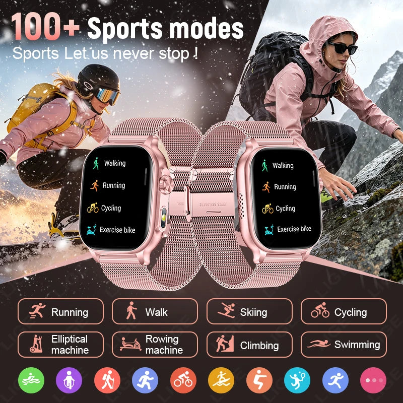 Smartwatch LIGE da 2,01″ con chiamate Bluetooth
