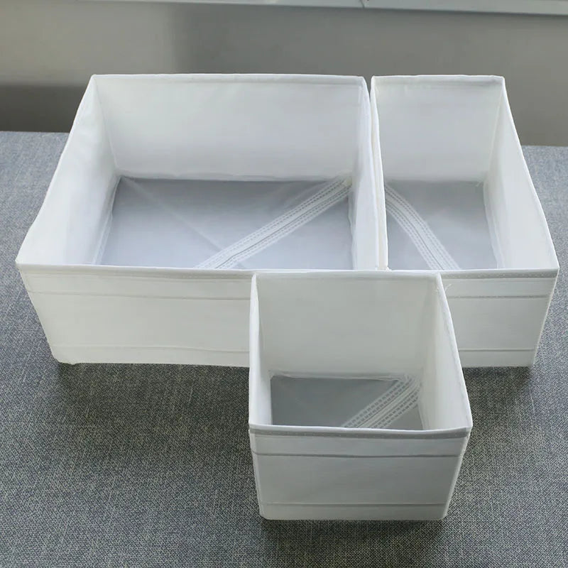 Organizador de armario para ropa interior, cajas organizadoras para cajones y armarios, organizador de ropa para guardar en el ropero.
