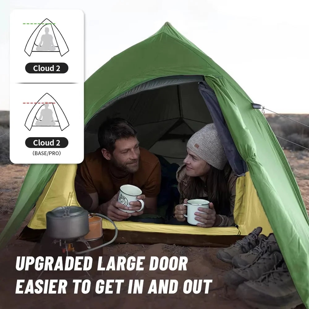 Tenda da trekking Naturehike Cloud Up per 2 persone