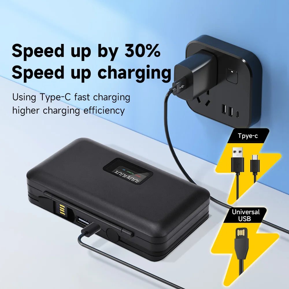 Chargeur et boîtier de rangement pour batterie PALO EN-EL15 ENEL15 EN EL15, pour Nikon D500 D600 D610 D750 D800 D800E D810 D810A D7000 D7100 D7200