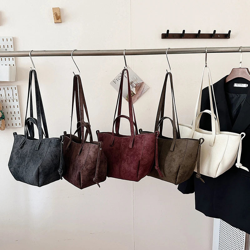 LEFTSIDE Small PU Leather Shoulder Bags for Women 2025 Luxury Designer Crossbody Bag Females Brand Retro New Handbags and Purses