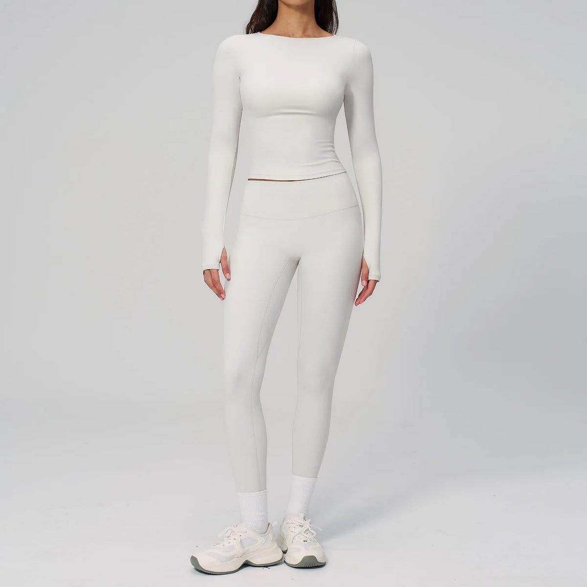 Ensemble yoga femme, 2 pièces, haut et legging