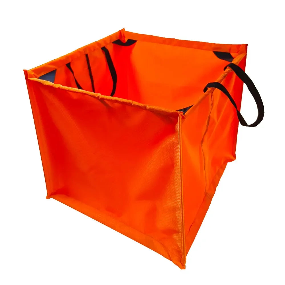 3 Color Nylon Folding Cube Rock Climbing Arborist Throw Line Rope Foldable Storage Bag for Camping Hiking Climbing Accessory