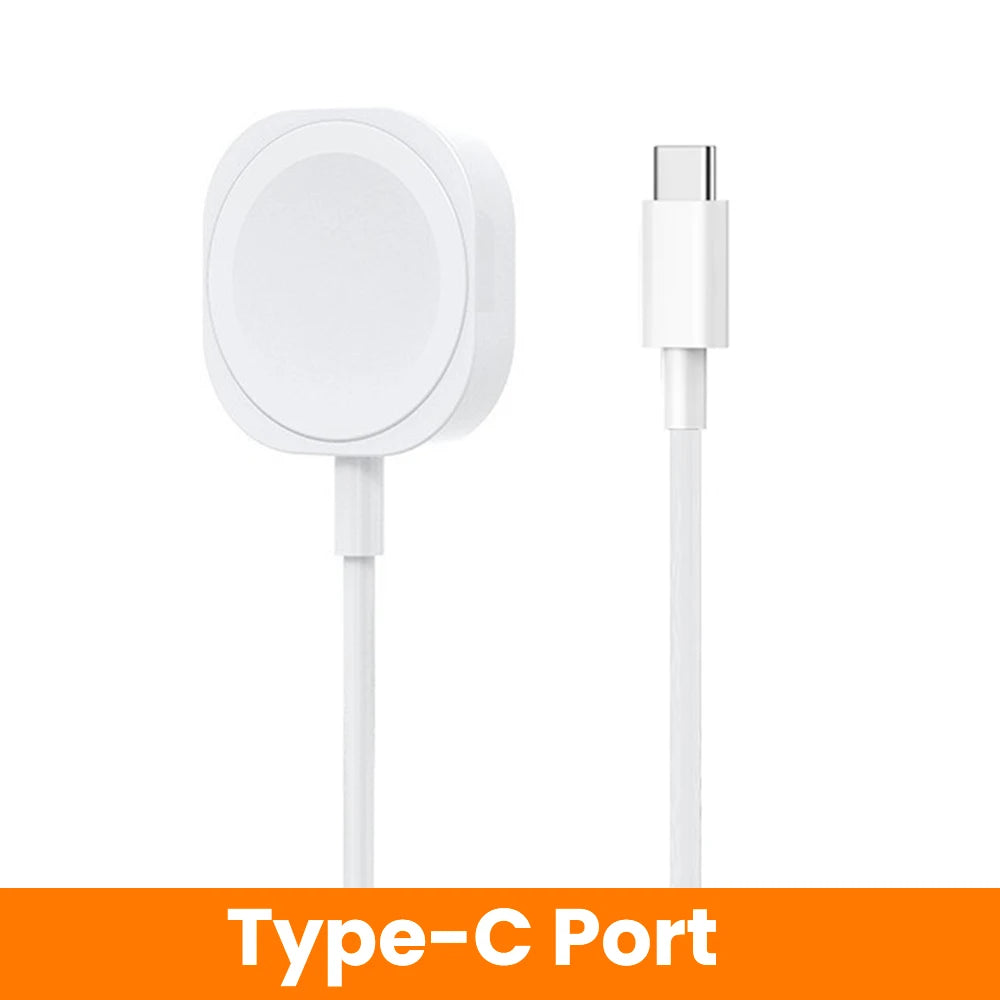 Magnetic Wireless Charger for Apple Watch Series 11 10 9 8 7 6 5 4 SE Uitra 1/2 1M Fast Charging Cable USB Type C for iWatch