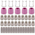 AG60 SG-55 WSD-60 Plasmaschneider-Schneidbrenner-Düsen Verschleißteile-Set 50 Stück