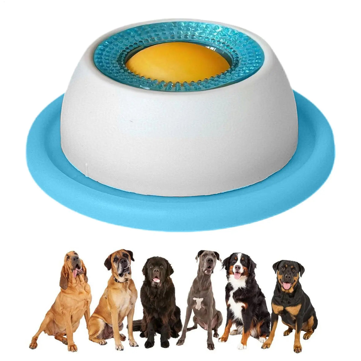 Accesorios de alimentación para mascotas Juguete dispensador de premios para perros Juguetes tipo rompecabezas para cachorros aburridos Comedero lento para cachorros Suministros para cachorros para una alimentación saludable Comedero para jaula