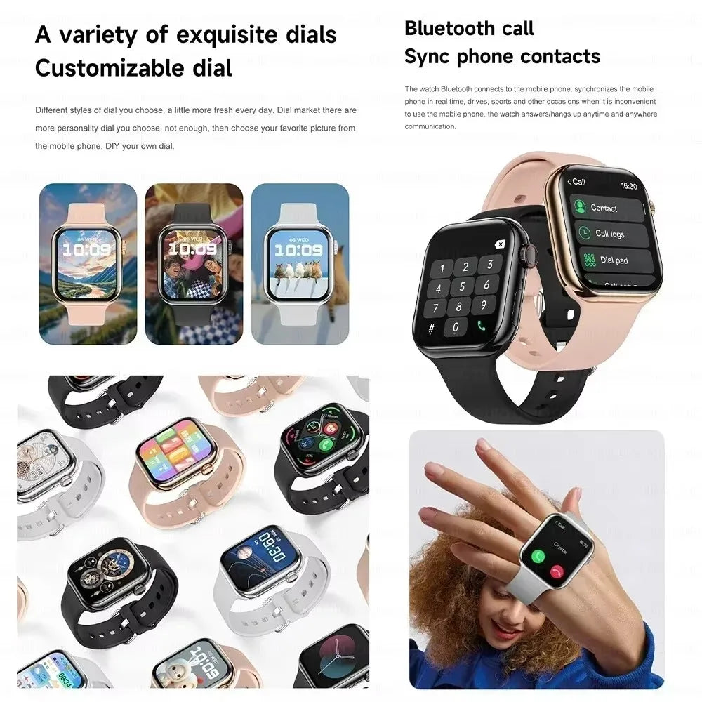 Smartwatch Series 10 non Apple con chiamate Bluetooth