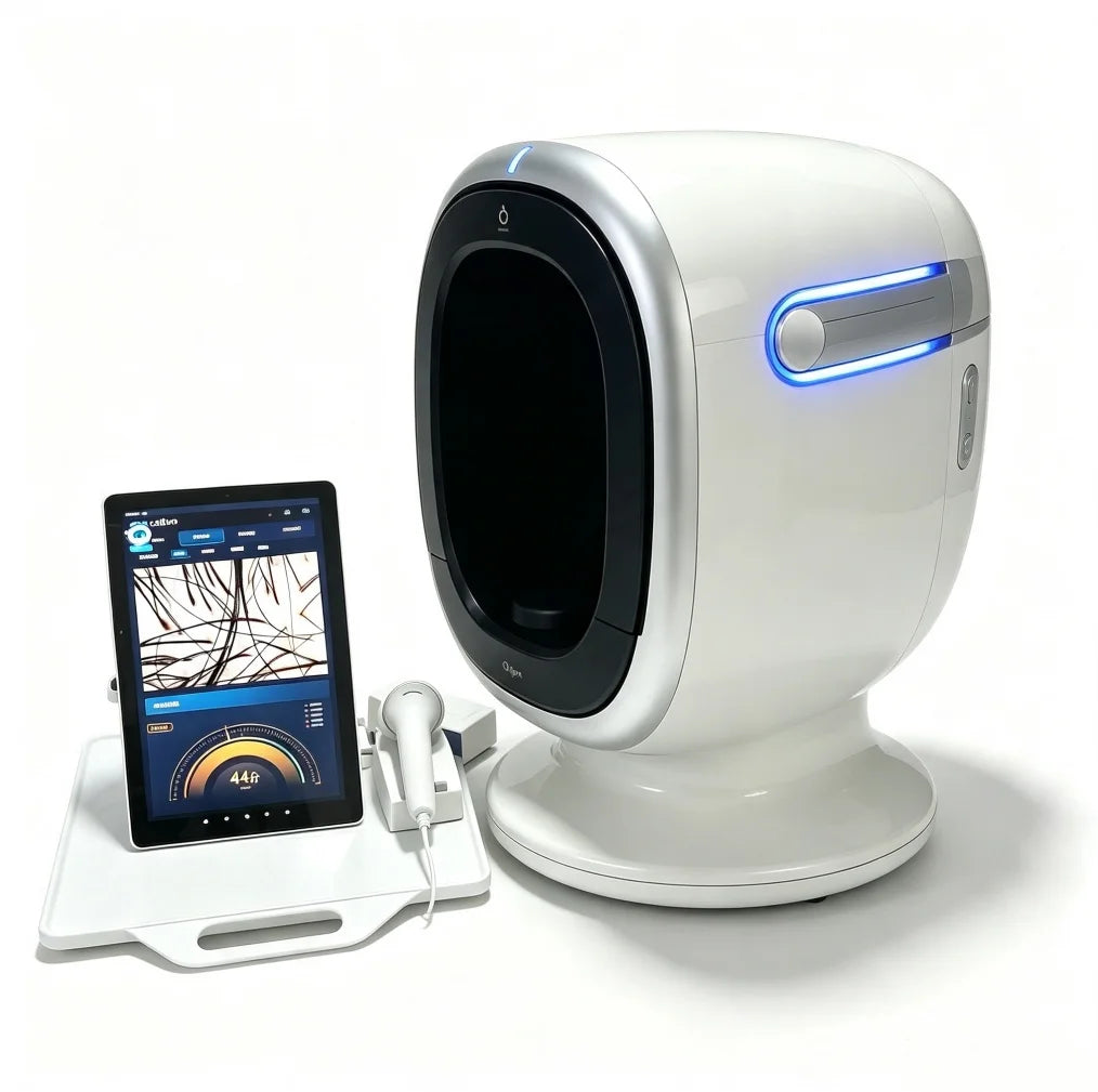 O1pro Portable 3D AI Scanner Facial & Scalp Dual Use Analysis Machine Professional Skin Condition Detector Beauty Salon Device