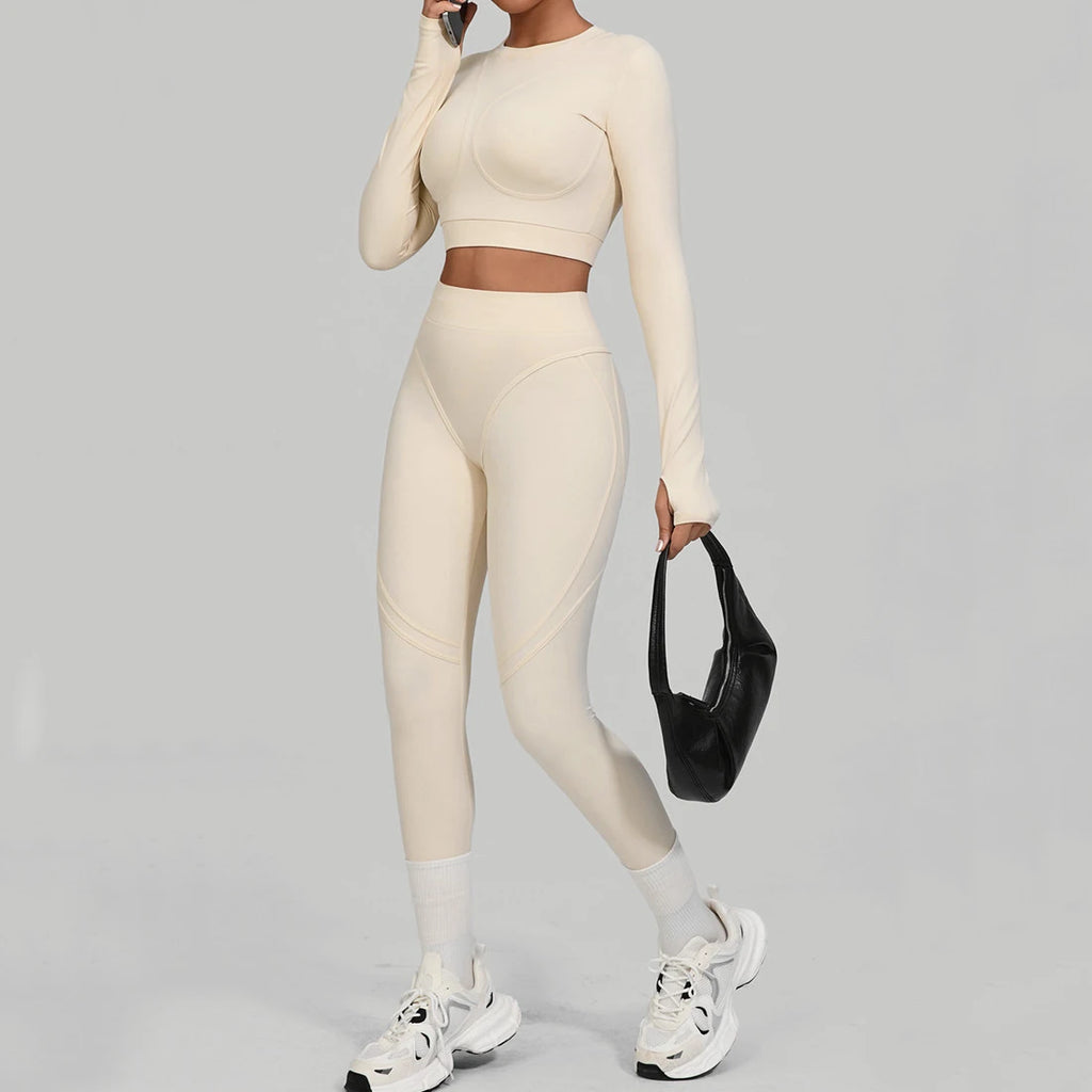 Ensemble yoga femme, haut et legging