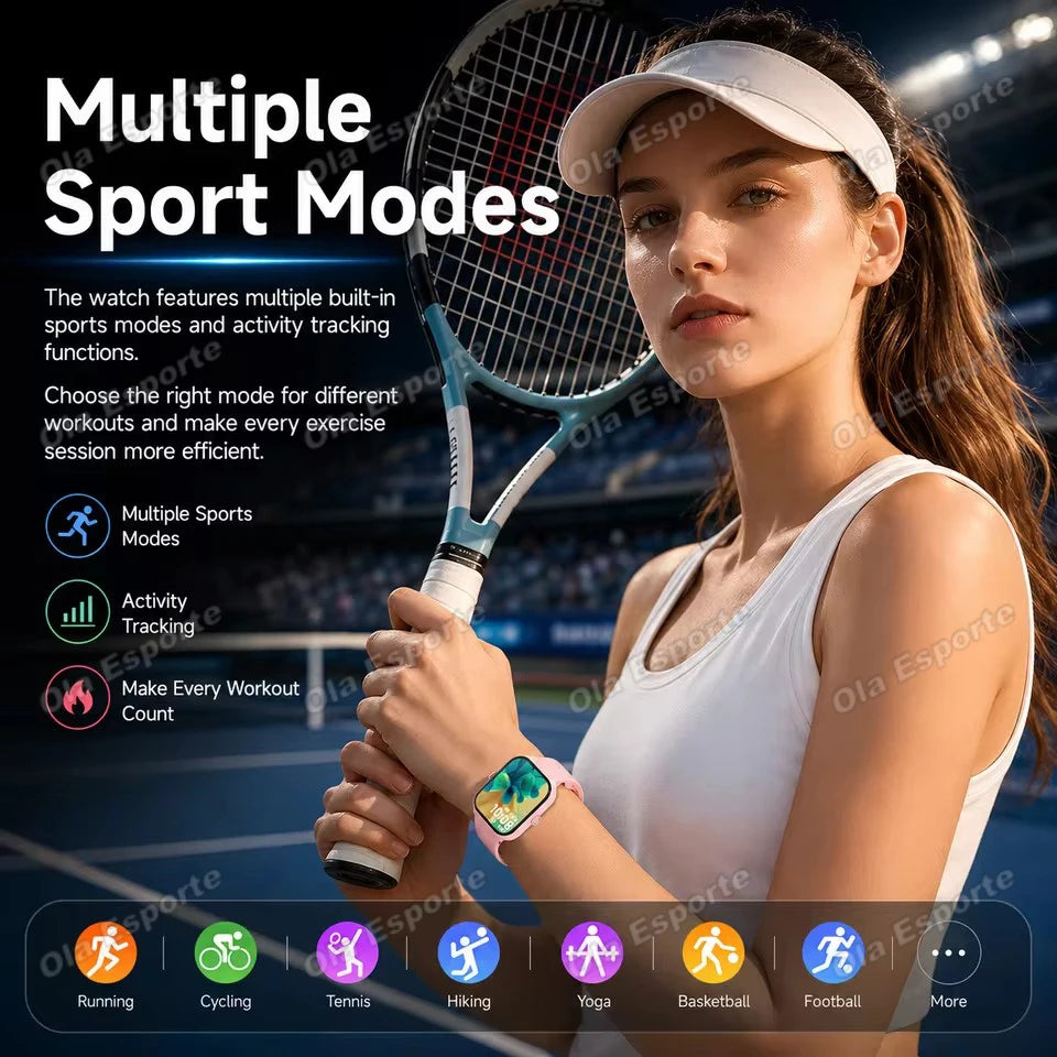 Ola Esporte HT30 2.01-inch TFT smartwatch with Bluetooth calling