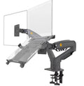 NB F160 Laptop-Halterung 10–17,3 Zoll, um 360° drehbar, Gasdruckfeder mit voller Beweglichkeit für 10–27 Zoll LCD-TV-Bildschirme und Monitore, Tisch- und Schreibtischhalterung