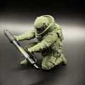 Samurai-Style Plastic Pen Holder
