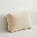 Rectangular Sofa Pillowcase Back Cushion Cover Fleece Fabric Nordic Home Living Room Decorate Lumbar Pillow Case Unstuffed