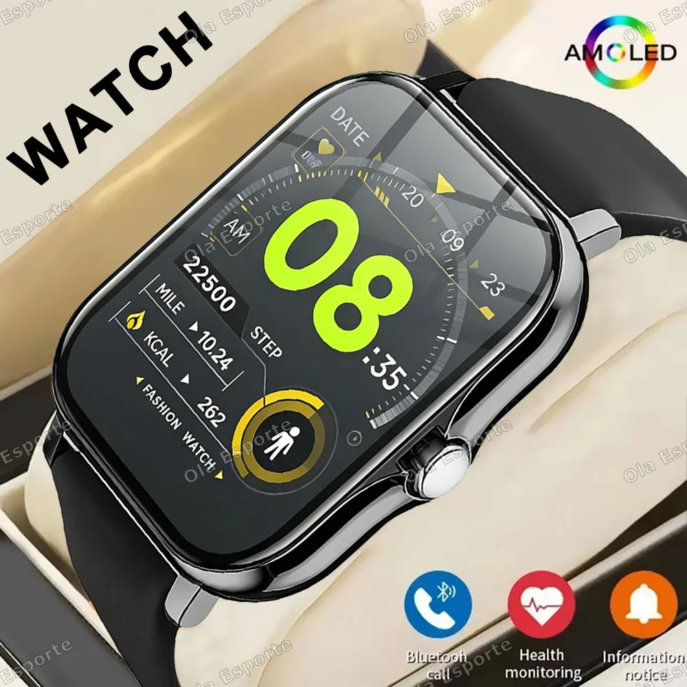 2027 New 1.83"Screen Smart Watch for Men Women Gift Full Touch Screen Sports Fitness Watch Bluetooth Call Digital Smartwatch H10