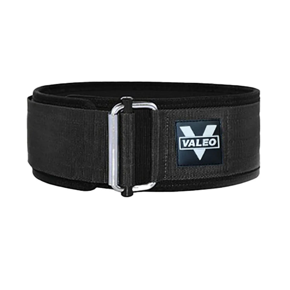 Adjustable Weightlifting Belt with Metal Buckle
