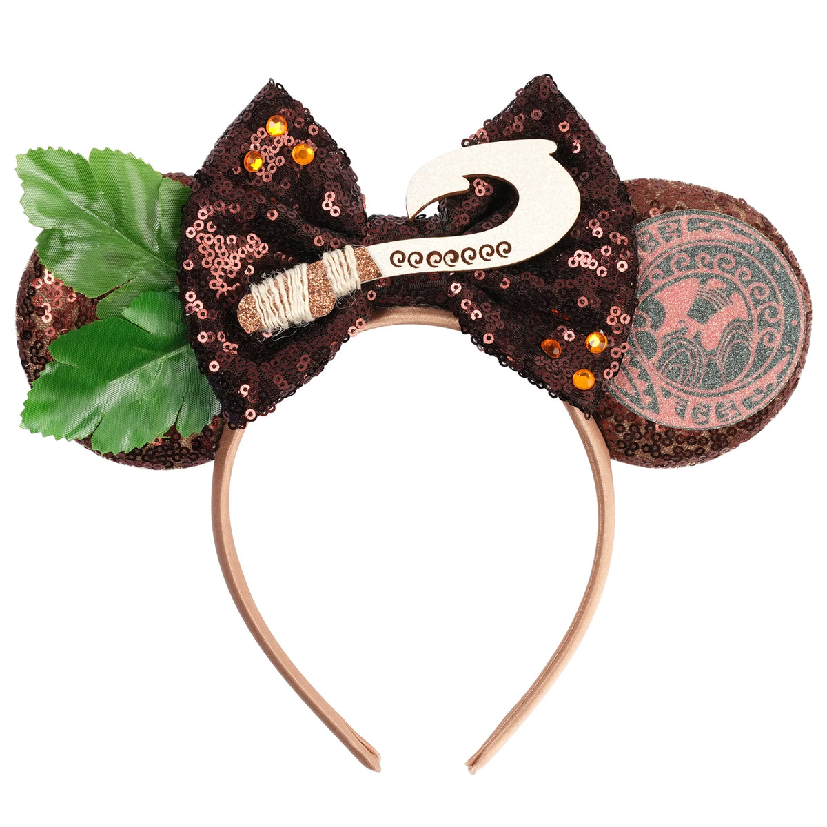 2026 New Style Sequin Ear Headband Sequin Bows Girl Adult Kids Halloween Party Cosplay Hair Accessories Princess Hairband