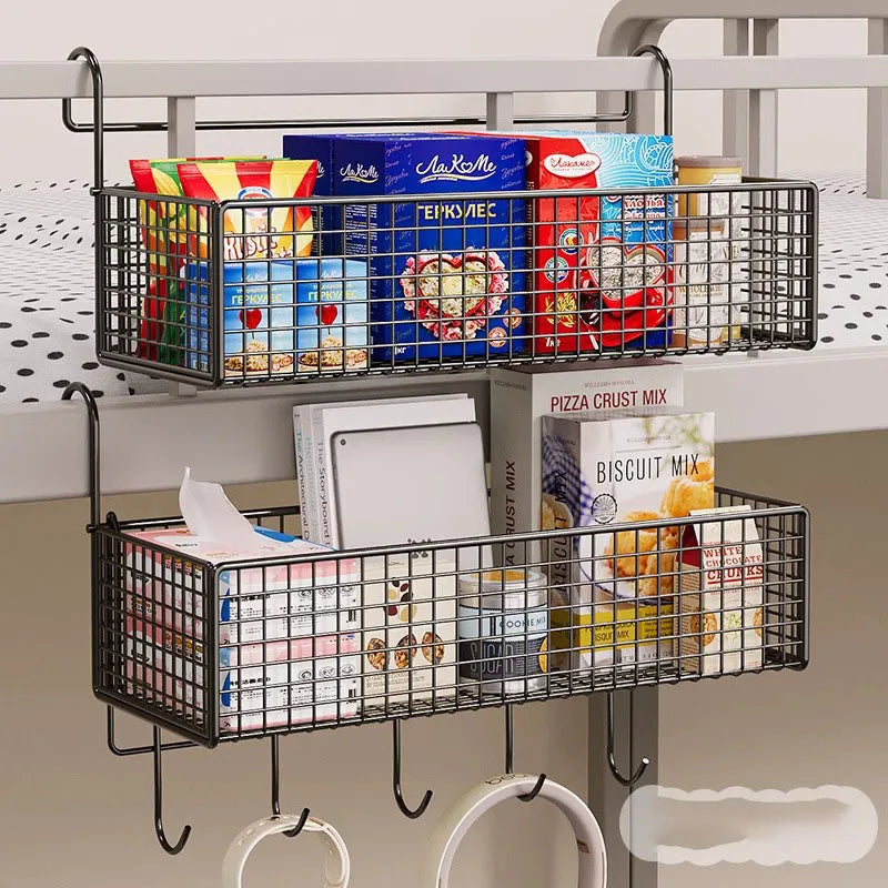Étagère de rangement en treillis pour dortoir, bonne étagère de rangement, table de chevet, étagère pour paniers, mur de dortoir étudiant