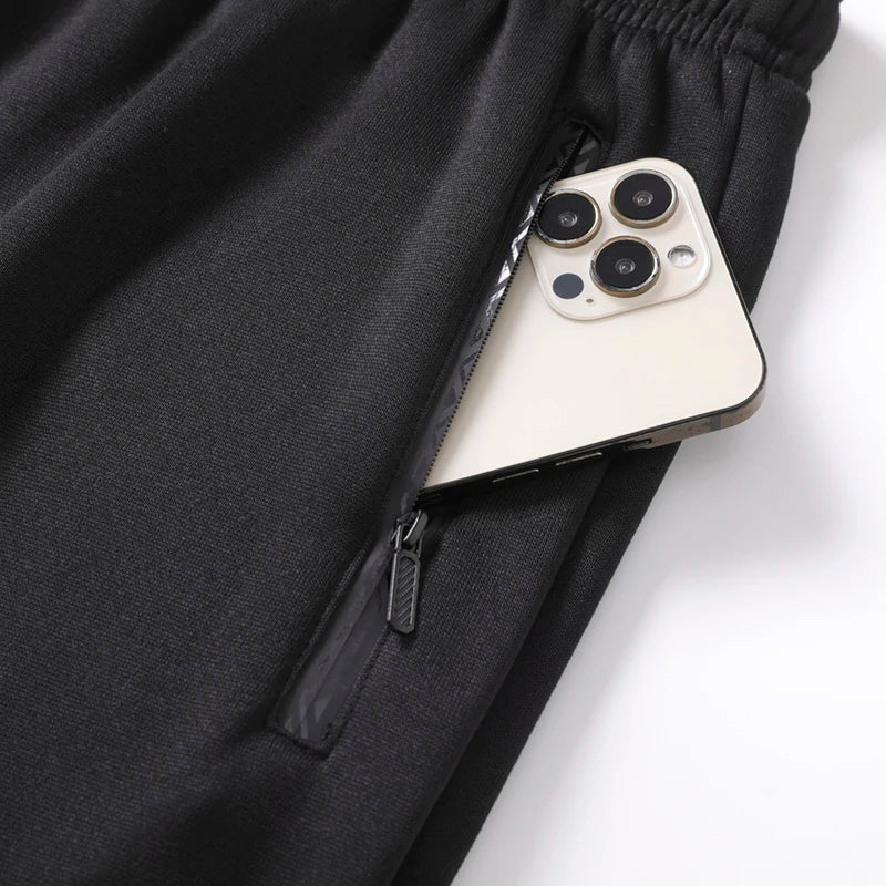 CHRLCK pantaloni sportivi uomo con vita elastica