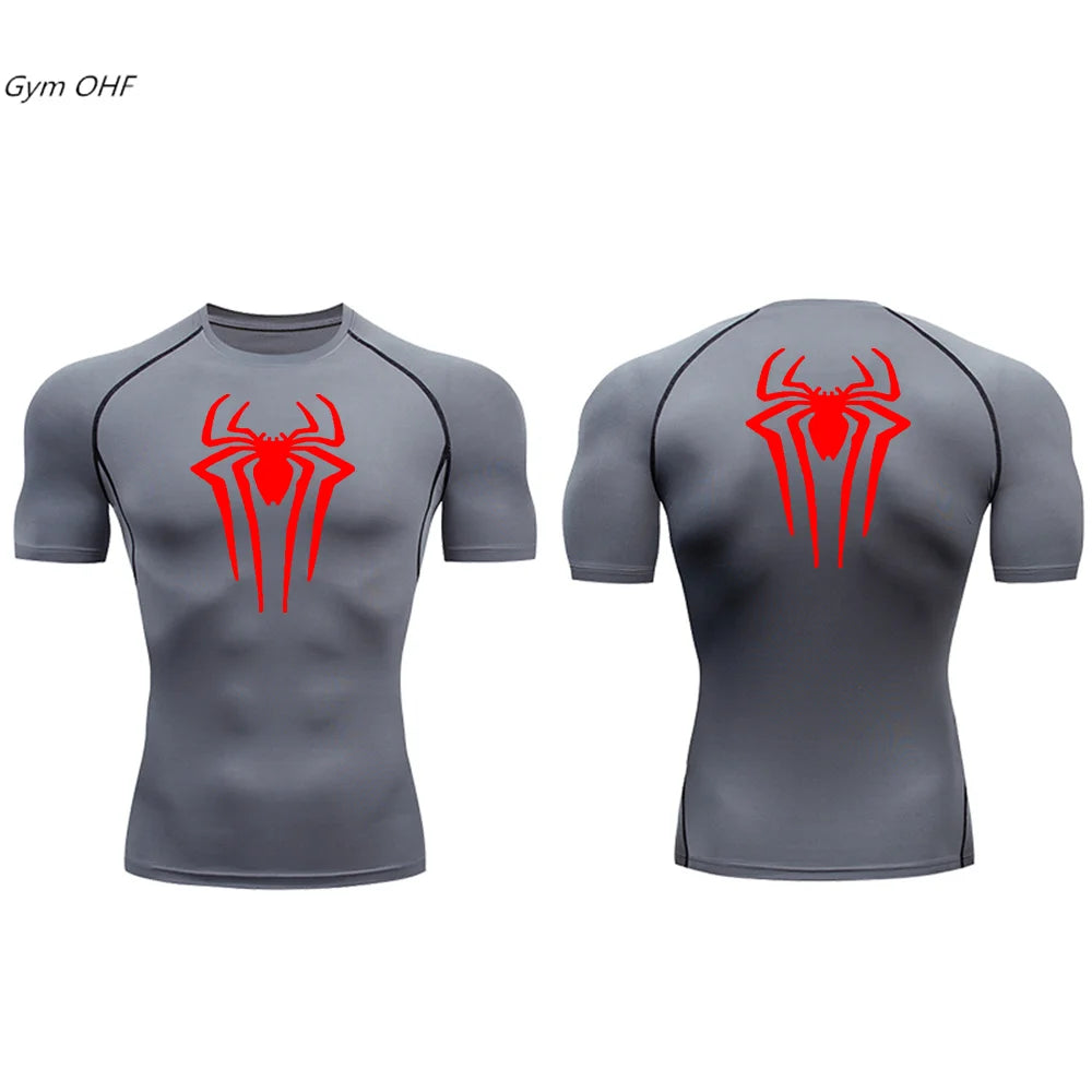 Maglia aderente uomo per lo sport