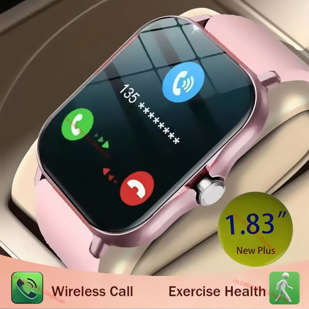 Smartwatch da 1,83″ con chiamate Bluetooth e notifiche
