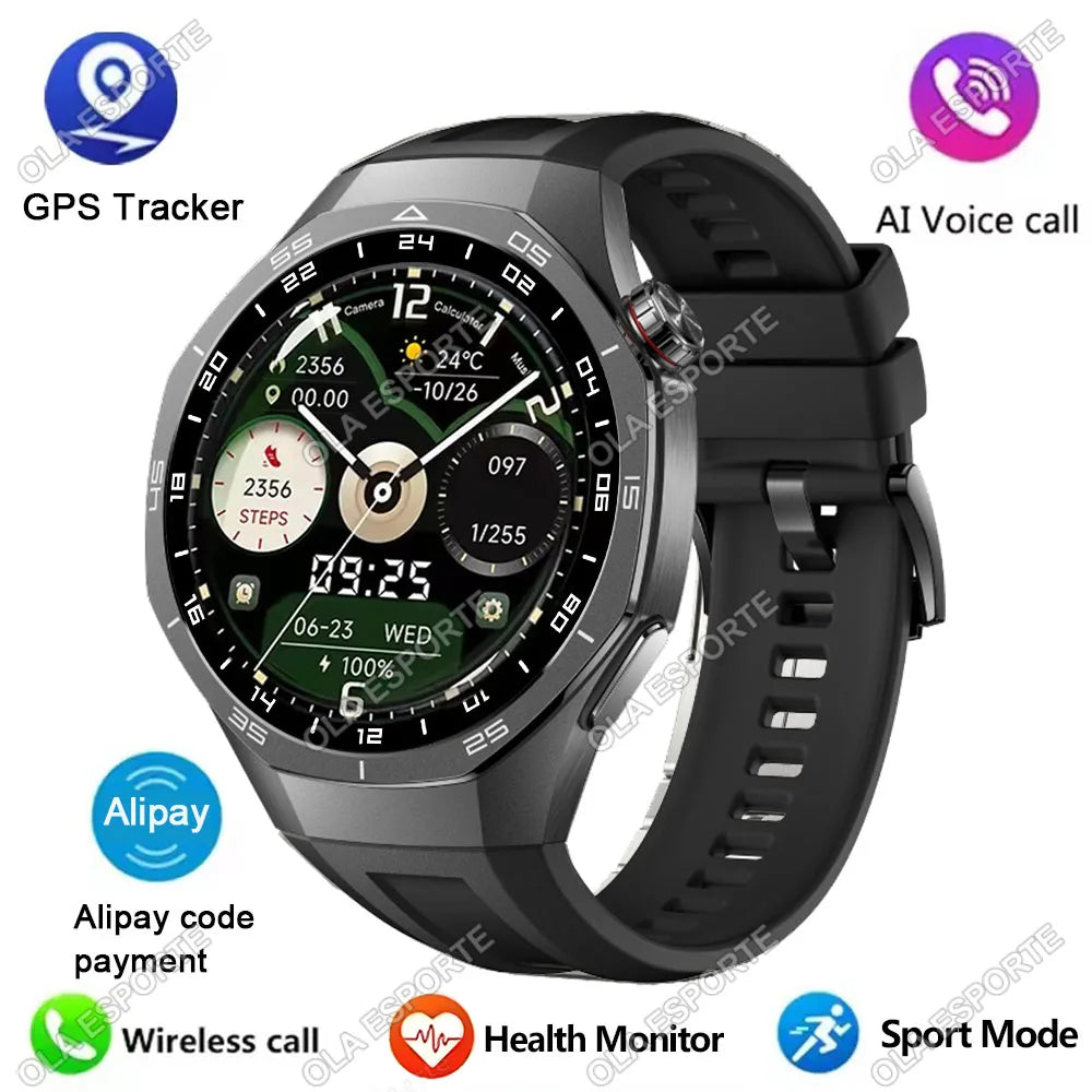 GPS Bluetooth Calling Smartwatch with Voice Assistant