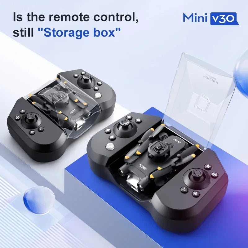 4DRC V30 Mini Drone with HD 4K 1080P Camera, FPV, Professional RC Drone with Five-Sided Obstacle Avoidance, Toy Helicopter Drone