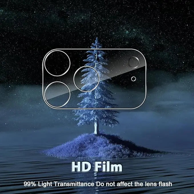 5Pcs Tempered Glass Camera Lens Screen Protector for iPhone 17 18 Pro Max Air 16 Plus 15 14 13 Mini 17Pro Protection Film