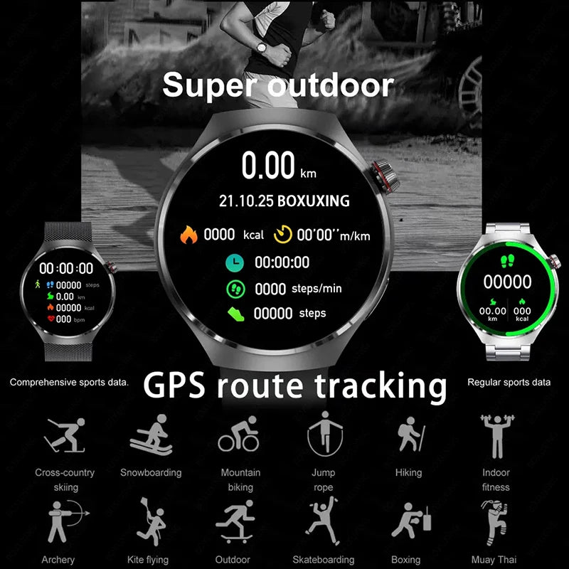BOXUXING Smartwatch with Bluetooth Calling